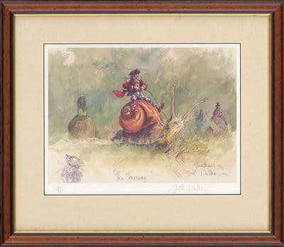 'The Tearaway' Ex-Display Humorous Print by Jonathan Walker