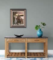 'Trespassers Will be Fed' Limited edition Canvas Print by Mick Cawston