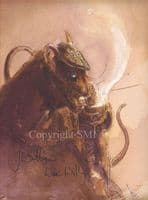 'Wee Willy' Original Humorous Mouse Watercolour Painting by Jonathan Walker
