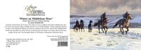 'Winter on Middleham Moor' Blank Horse Racing card by Jane Braithwaite C745