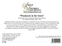 'Woodcock in the Snow' Christmas Cards by Archibald Thorburn C736x