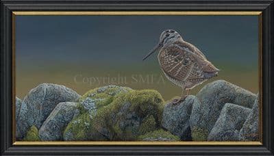 'Woodcock Wall' Original Painting by Ben Waddams