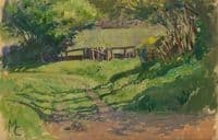 14.  'An Askham Lane,' Original Oil Painting by Malcolm Coward