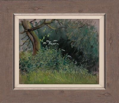 18. 'Cow Parsley' Original Landscape painting by Malcolm Coward