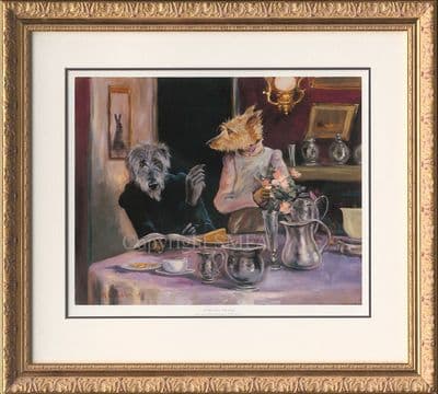 8. SOLD 'Orders For The Day' Rare Humorous Print by Mick Cawston