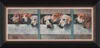 Anticipation' English Foxhound Canvas Ltd Edition print