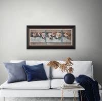 Anticipation' English Foxhound Canvas Ltd Edition print