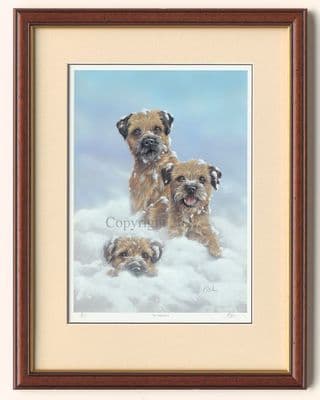 Border Terrier Limited Edition Print 'The Explorers' by Paul Doyle