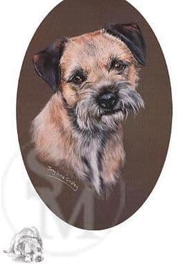 Border Terrier Open Edition Print 'Border Terrier' by Josephine Copley