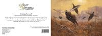 Coming Forwards' Pack of 10 Pheasant Christmas Cards by John Trickett