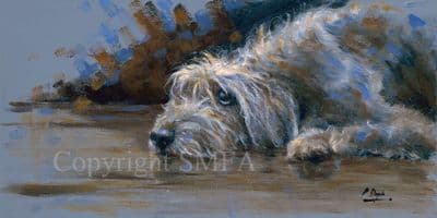 Deerhound Limited Edition Print 'Conscience Doth Make Cowards of us All' by Paul Doyle