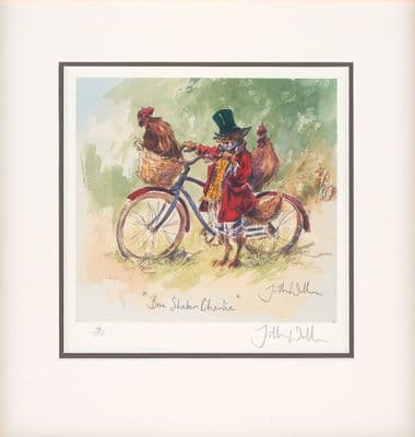 Fox Humorous Limited Edition Print 'Bone Shaker Charlie' by Jonathan Walker