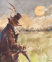 Fox Humorous Limited Edition Print 'Last Peg' by Jonathan Walker