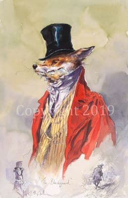 Fox Humorous Limited Edition Print 'The Blackguard' by Jonathan Walker
