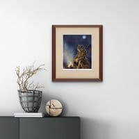 Fox Humorous Open Edition Print 'Day's Done' by Mick Cawston