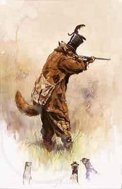 Fox Humorous Shooting Limited Edition Print 'The Crack Shot' by Jonathan Walker