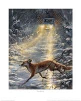 Fox Limited Edition Print 'Uninvited Guests' by Mick Cawston