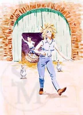 Funny Farming Blank Greetings Card 'Newly Laid' by Malcolm Coward D18