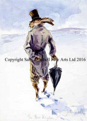 Hare Dressed Up Christmas Cards 'The New Kingdom' by Jonathan Walker C345X