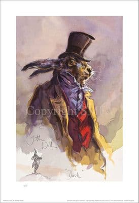 Hare Humorous Limited Edition Print 'Dusk' by Jonathan Walker