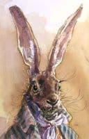 Hare Humorous Limited Edition Print 'Highly Refined' by Jonathan Walker