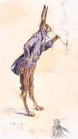 Hare Humorous Limited Edition Print 'The Long Chap' by Jonathan Walker