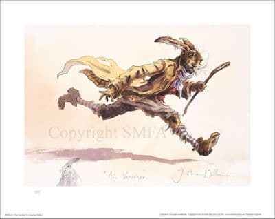 Hare Humorous Limited Edition Print 'The Vanisher' by Jonathan Walker