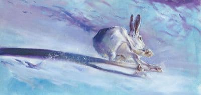 Hare Limited Edition Print 'Dashing' by Jonathan Walker