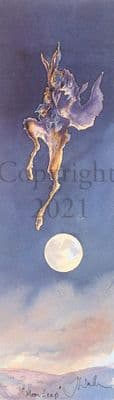 Hare Limited Edition Print 'Moonleap' by Jonathan Walker