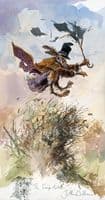 Hare Limited Edition Print 'The Escape Artist' by Jonathan Walker
