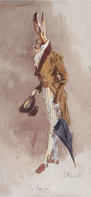Hare Limited Edition Print 'The Poppinjay' by Jonathan Walker