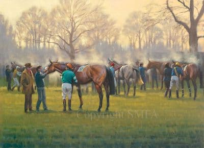 Horse Racing Limited Edition Print 'After the Last' by Neil Cawthorne