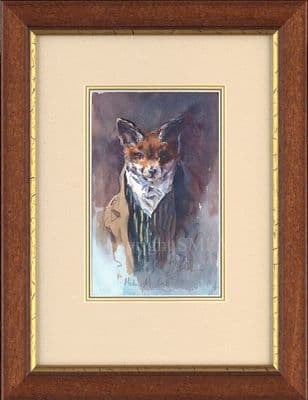 Humorous Fox Original 'Midnight Cub' by Jonathan Walker