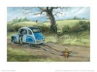Hunting Humorous Open Edition Print 'The Anti' by Jennifer Bell