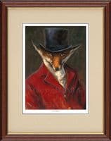 Hunting Humorous Open Edition Print 'The Master'  by Mick Cawston