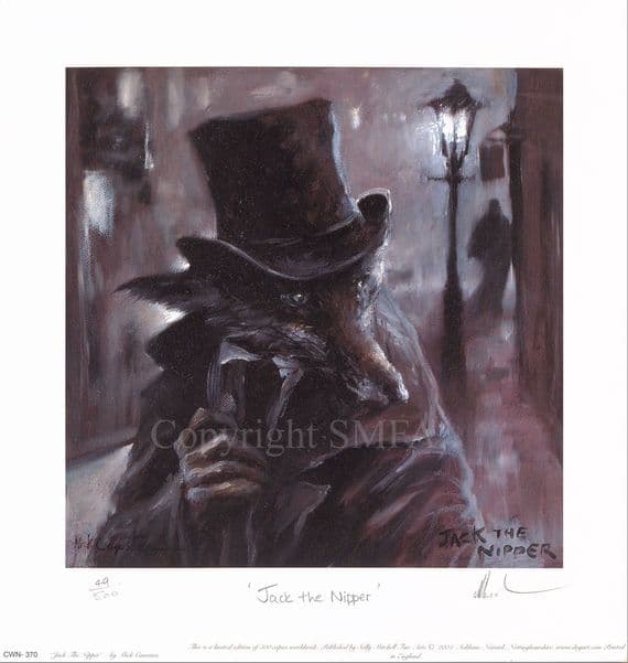 Jack The Nipper' Very Rare Signed Mick Cawston Print