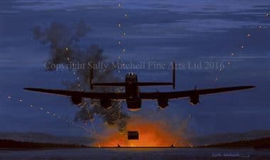 Lancaster Limited Edition print 'Operation Chastise' by Keith Woodcock