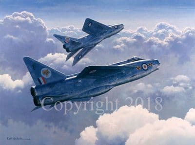 Lightning Aviation Limited Edition Print 'Supersonic Legend' by Keith Woodcock