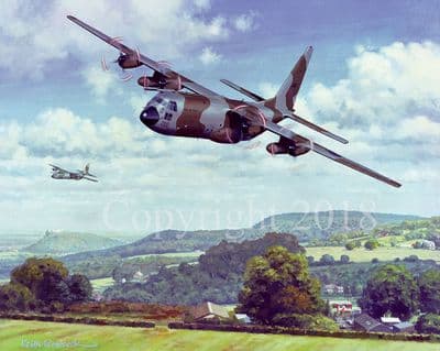 Lockheed C-130 Hercules Limited Edition Print Lockheed C-130 Hercules by Keith Woodcock