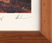 Lot 16. 'Trouble Brewing' Rare Ltd Print by Mick Cawston