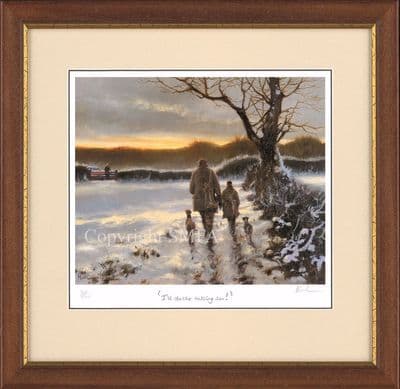 Lot 18. 'I'll Do The Talking Son' Copy No. 500 Rare Ltd Edition print by Mick Cawston