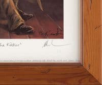 Lot 19. 'The Fiddler' Rare Limited Edition Print by Mick Cawston