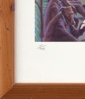 Lot 27.  'Politically Incorrect' Rare Ltd Edition print by Mick Cawston