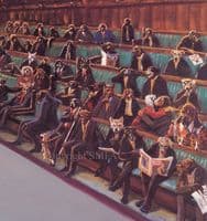 Lot 27.  'Politically Incorrect' Rare Ltd Edition print by Mick Cawston