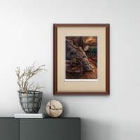 Lurcher Limited Edition Print  'A Hard Days Night' by Mick Cawston