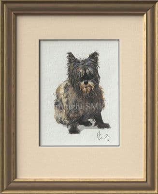 No. 20 'An Irish Bits'a' Original Dog Painting by Malcolm Coward