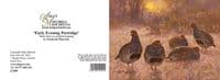 Partridges in the Snow Christmas Cards 'Partridge' by Frederick Haycock C559X