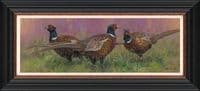 Pheasant Limited Edition Canvas Print 'Every Which Way' by John Trickett