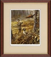 Pheasant Shooting Open Edition Print 'Missed Again' by Mick Cawston