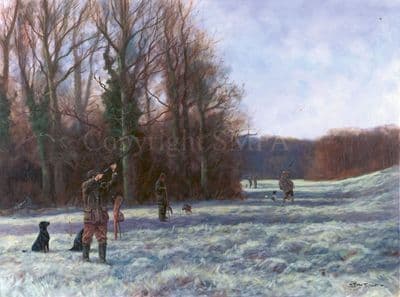 Shooting Blank Greetings Card 'Happy New Year' by John Trickett C236